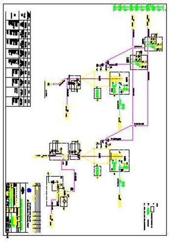 某化工厂给料系统管道及仪表流程图图片