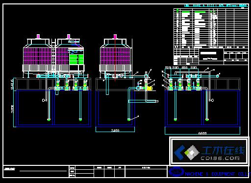 冷却塔设计图
