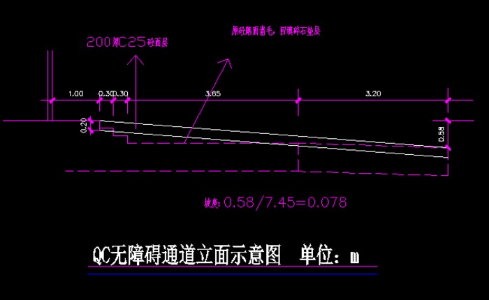 某厂区无障碍坡道