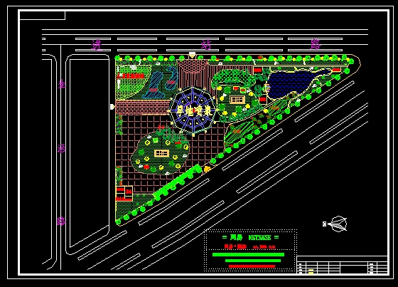 街头绿地规划设计图