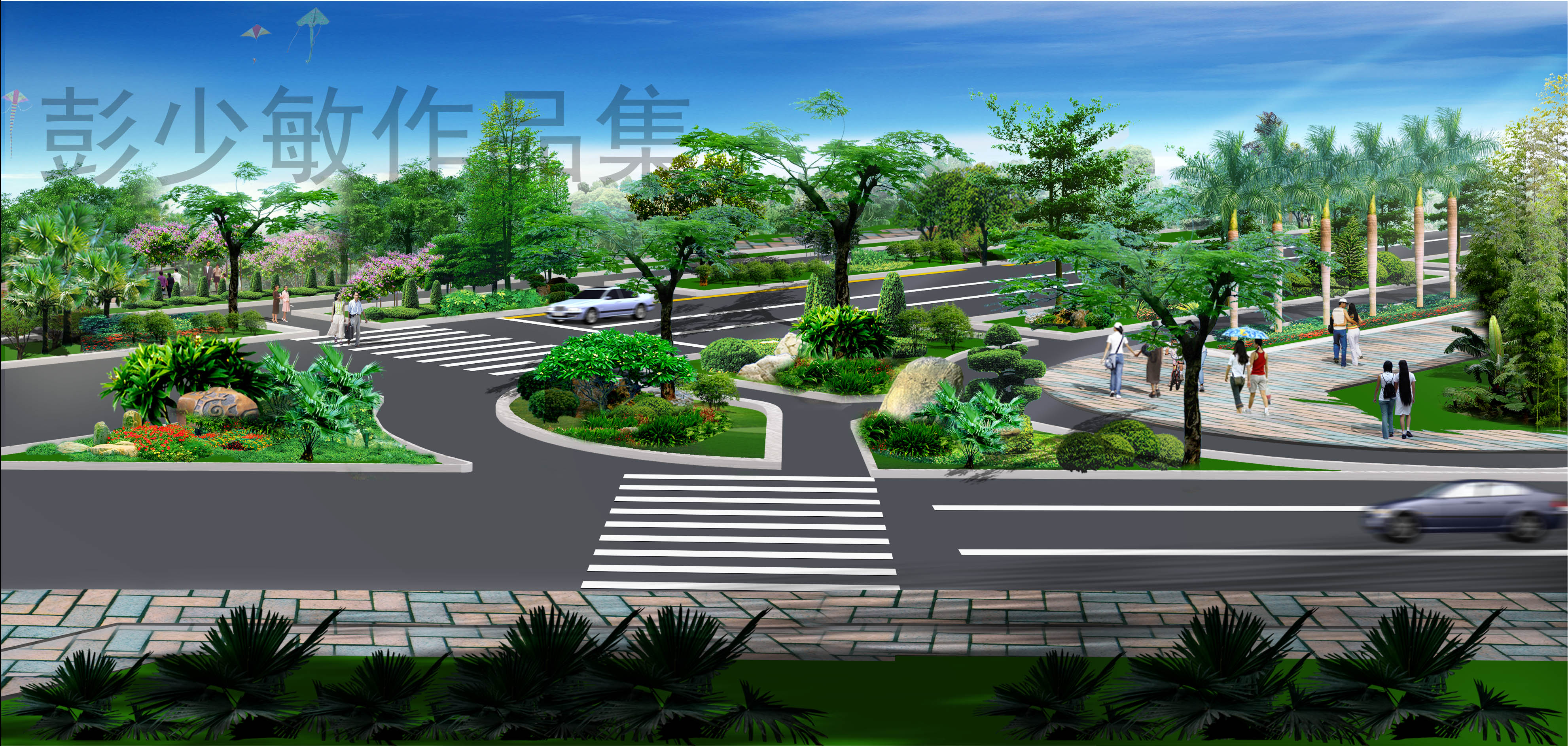 做道路景观绿化设计图，简单的，需要那些软件？-做园林效果图需要用到哪些软件啊？
