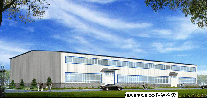 钢结构仓库效果图 钢结构大门设计效果图 钢结构小区大门效果图 厂区