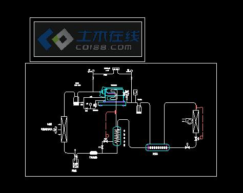 双级压缩机原理图 双级压缩机制冷原理 制冷原理图 冰箱制冷原理图