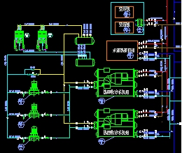 某制冷站流程图