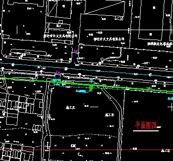 图纸内容缺少纵断面,平面也没有裁图,内容不够全面,作图不够精细,建议