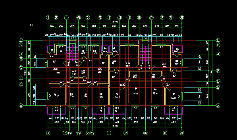 【房屋建筑学】房屋建筑学课程设计作品(共六张)_cad图纸下载_土木