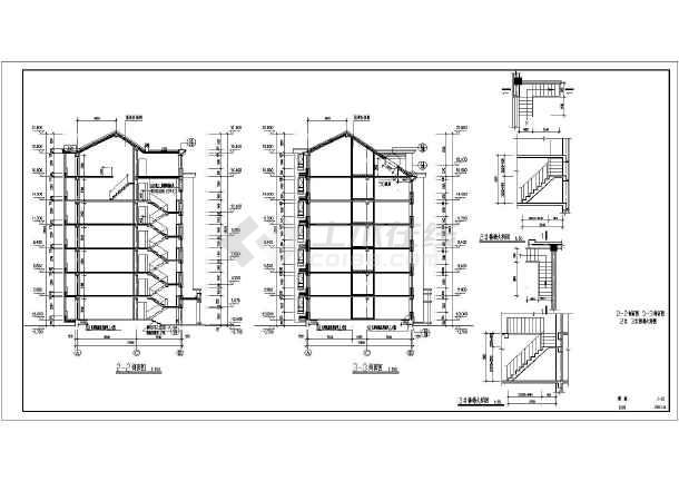 某六层框架结构住宅楼建筑设计施工图