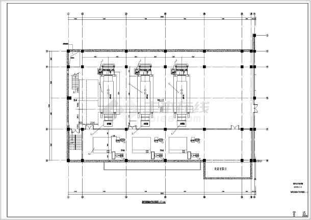 3台锅炉,一个换热站,生活水泵房,图纸包括:设计说明,锅炉房换热站平面