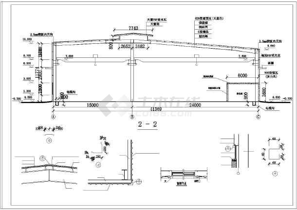 【江苏省】某钢结构厂房设计施工图纸