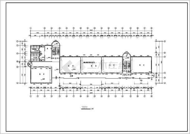 该图纸包括:建筑设计说明,建筑各层平面图,屋顶平面图,立面图,剖面图