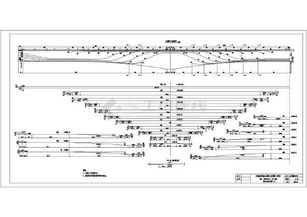 某地区铁路连续梁桥设计图