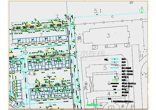 【浙江】某高档小区室外排水工程改造设计施工图