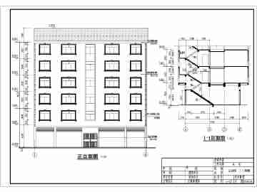 某地区六层底框结构住宅楼结构施工图(含建筑设计)