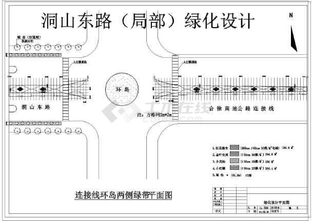 道路平面图cad设计专题简介