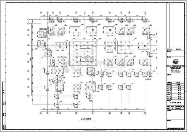 某地高层建筑桩筏基础结构设计施工图