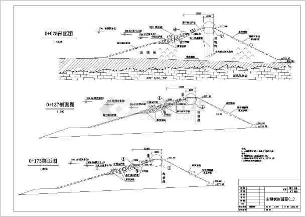 某小型水库大坝除险加固项目设计图纸