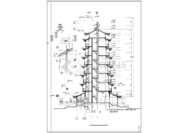 古建筑塔楼设计