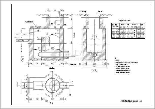 污水检查井大样图_砂井,检查井,雨水口_土木在线