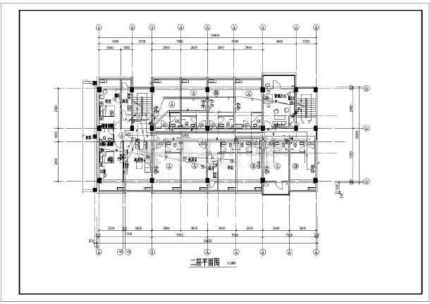 某地区职工宿舍楼电气设计施工图(全套)