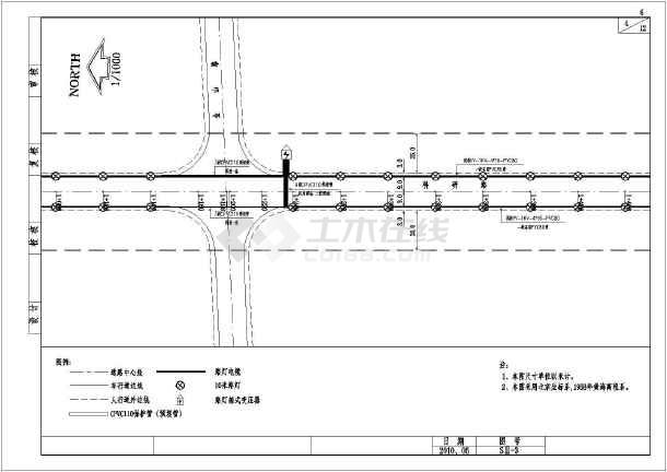 某条市政道路路灯工程设计施工图纸