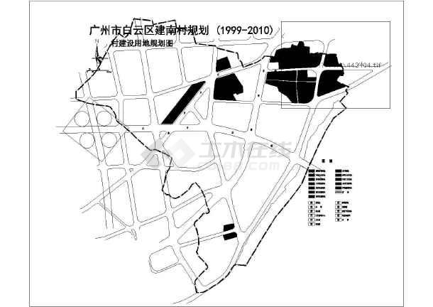 某村建设用地土地利用规划图纸(含图例)