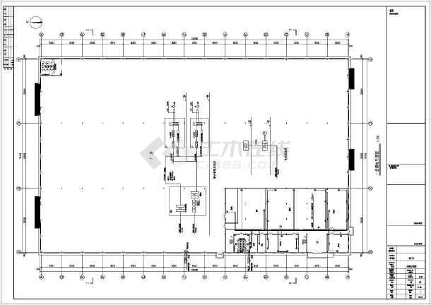 某二层大空间钢结构厂房电气设计施工图
