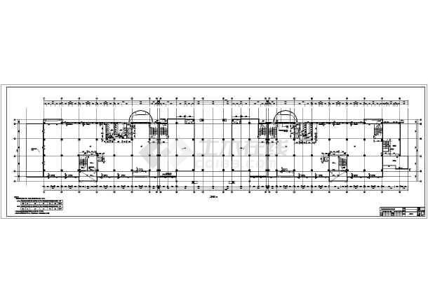 层框架沿街商业傣式建筑施工图(含实景照片),图纸内容包括:各层平面图