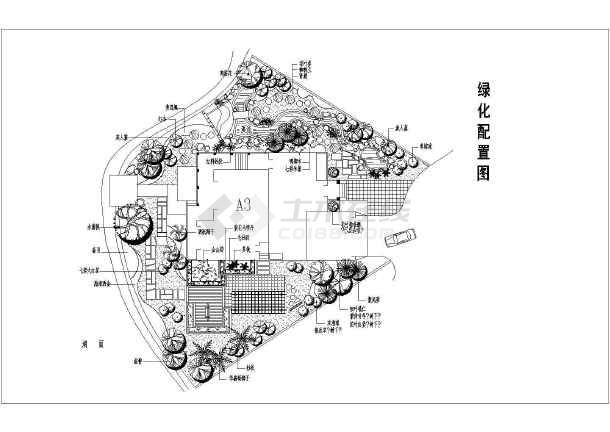 多套庭院及屋顶花园景观种植和设计案例平面图