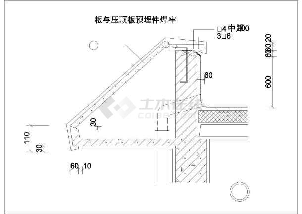 20多个常用檐口建筑构造大样详图