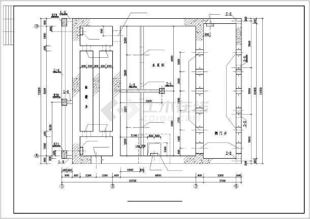 某地污水泵房结构设计施工图共14张