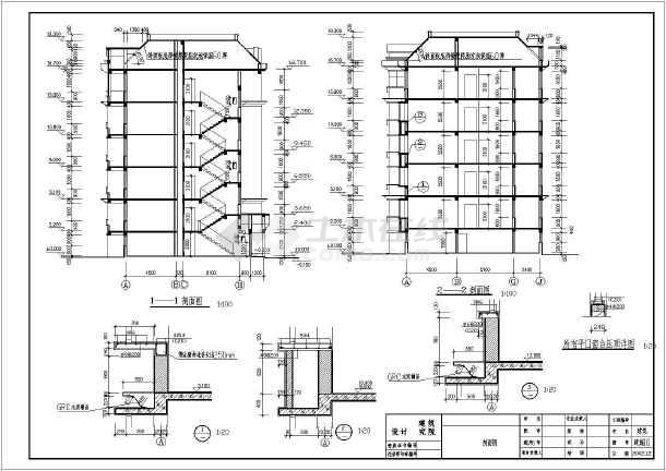 工程建筑结构形式为:砖混结构,层数为: 六层(不含阁楼),高度为