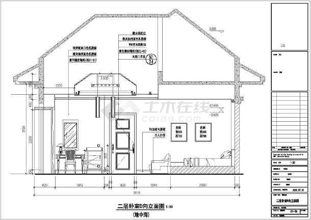 该工程为某地东南亚和地中海风格别墅室内装饰设计施工图纸.