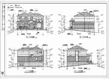 某农村两层砖混结构别墅建筑设计施工图