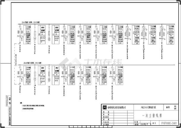 某小区20kv总配电房电气设计图
