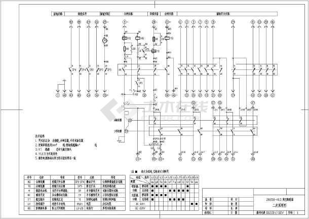 5真空断路器dc220二次原理图