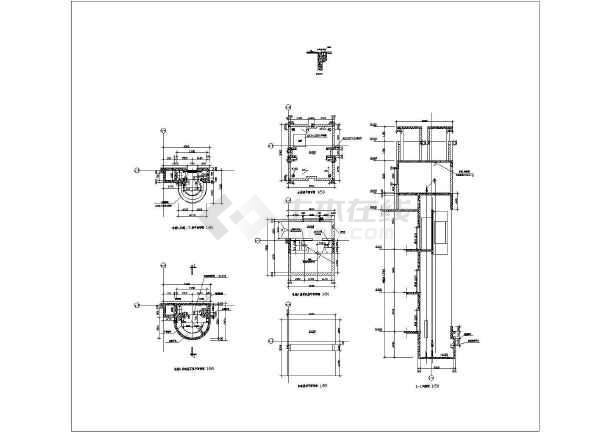 钢结构电梯井道设计图