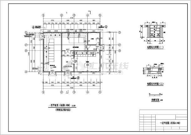 水利工程技施阶段深井式泵站结构钢筋图