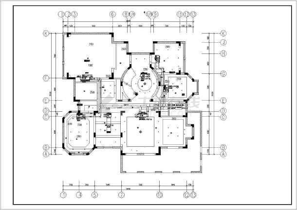 某二层别墅中央空调系统设计图纸(含设计说明书)