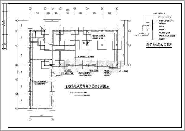 某地四层框架办公楼电气设计施工图纸