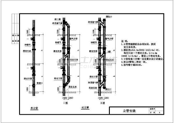 标准图集PVC排水管安装图集全套给排水专业