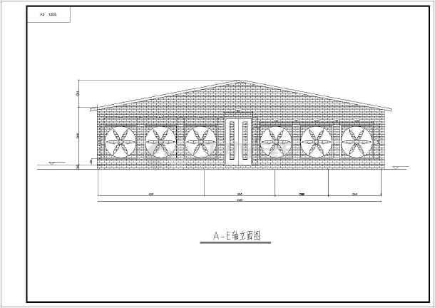 大型鸭子养殖场建筑设计施工方案图_cad图纸