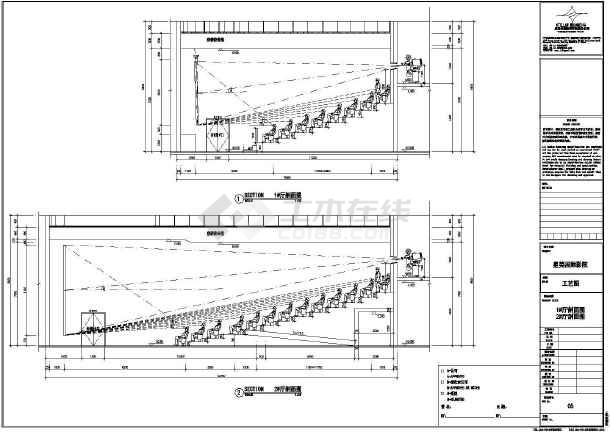 某电影院建筑设计图纸(cad)详细