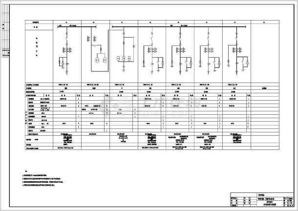 10kv配电室图纸全套施工图全套