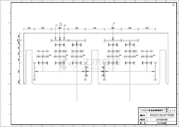 110kV变电站标准化设计方案全套电气施工图_
