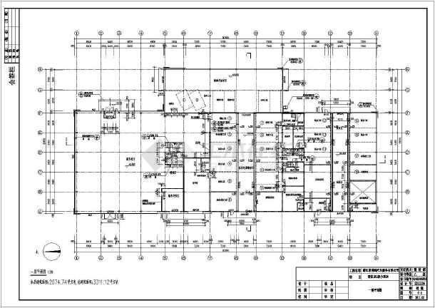 潜江市两层钢结构汽车4S店建筑设计施工图_c