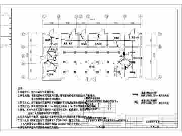 某小型加油站电气设计施工图(带一层站房)