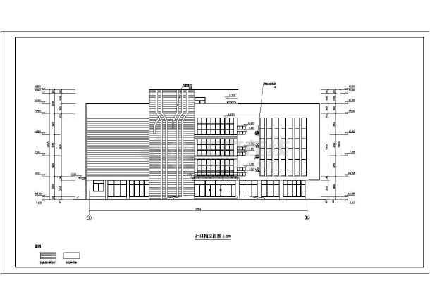 某公司四层综合办公楼建筑设计施工图