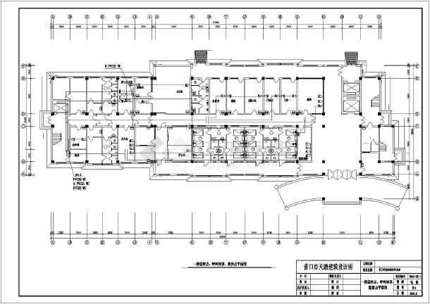 某地区医院传染病房建筑电气设计施工图