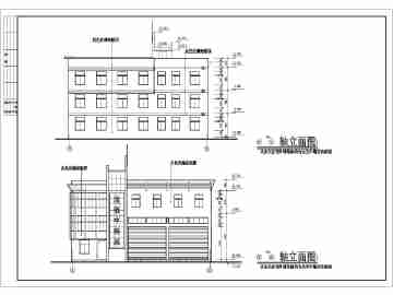 【重庆】某地二层小型垃圾中转站土建全套图纸