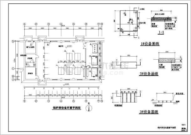 锅炉房设计施工图